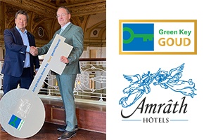 Alle Amrâth hotels Green Key 'Goud' gecertificeerd!